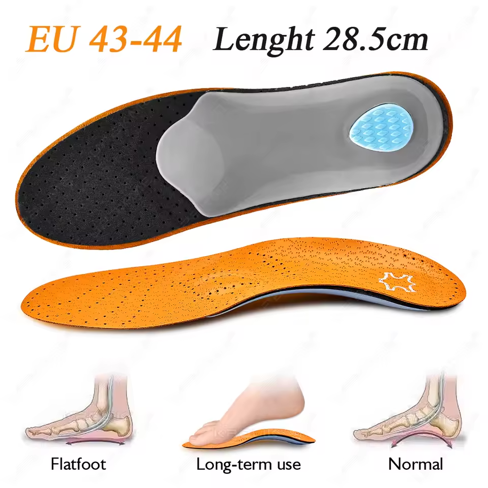 Semelles en Cuir Orthopédiques I Podia 4WD07
