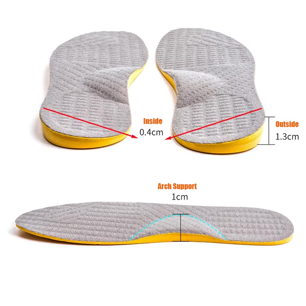 Semelles Correctrices Genoux Valgus (X/O) I Podia 4WD04