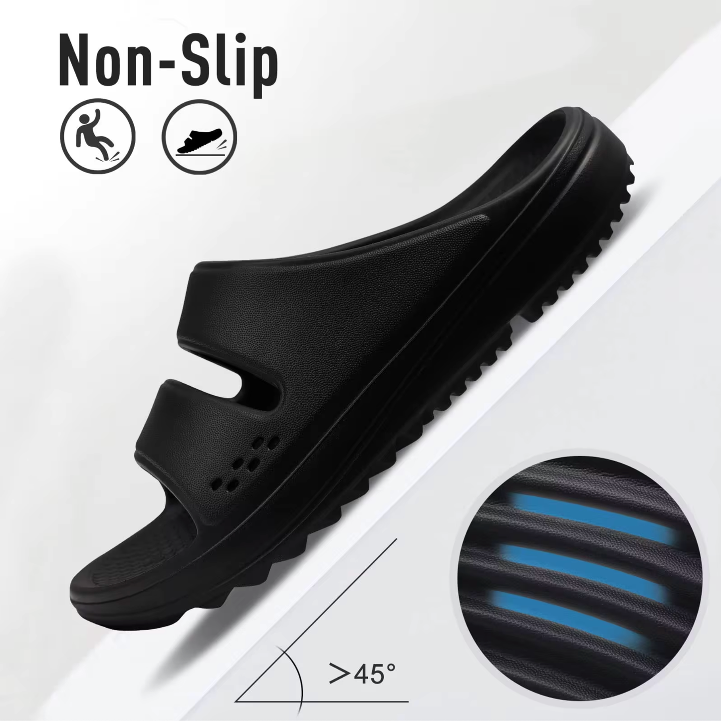 Chaussons Orthopédiques Compensés pour Hommes | Tobo