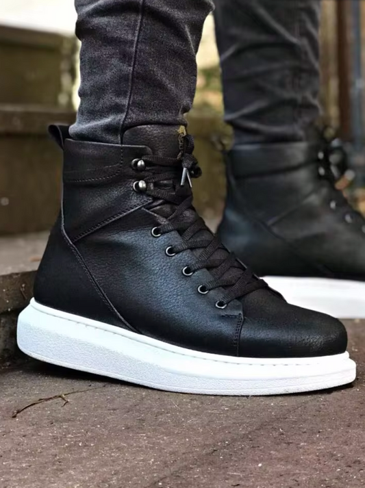 Bottes Imperméables Orthopédiques Compensées pour Hommes | KNACK